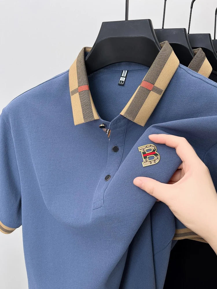 Polo Élégance Été en Soie-Coton™