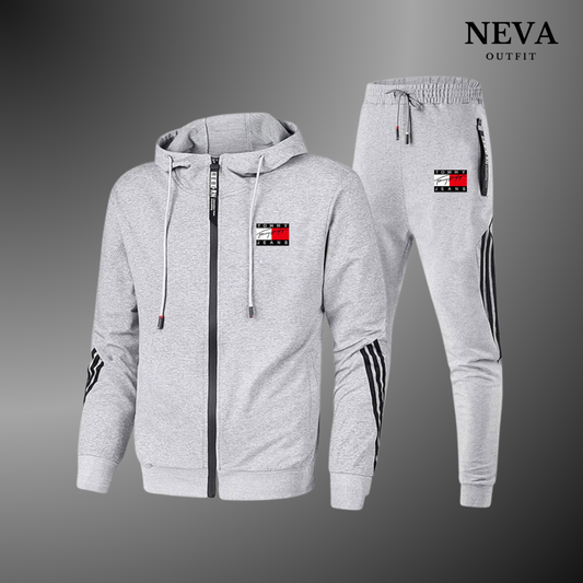 TOMMY – Survêtement de sport pour homme + Pantalon assorti offert