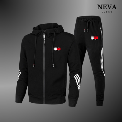 TOMMY – Survêtement de sport pour homme + Pantalon assorti offert
