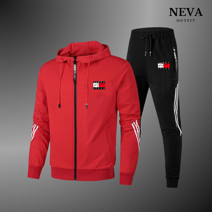 TOMMY – Survêtement de sport pour homme + Pantalon assorti offert