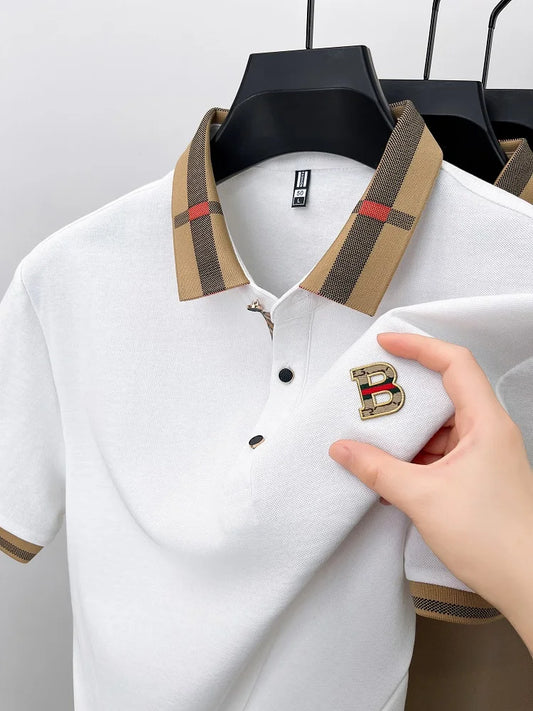 Polo Élégance Été en Soie-Coton™
